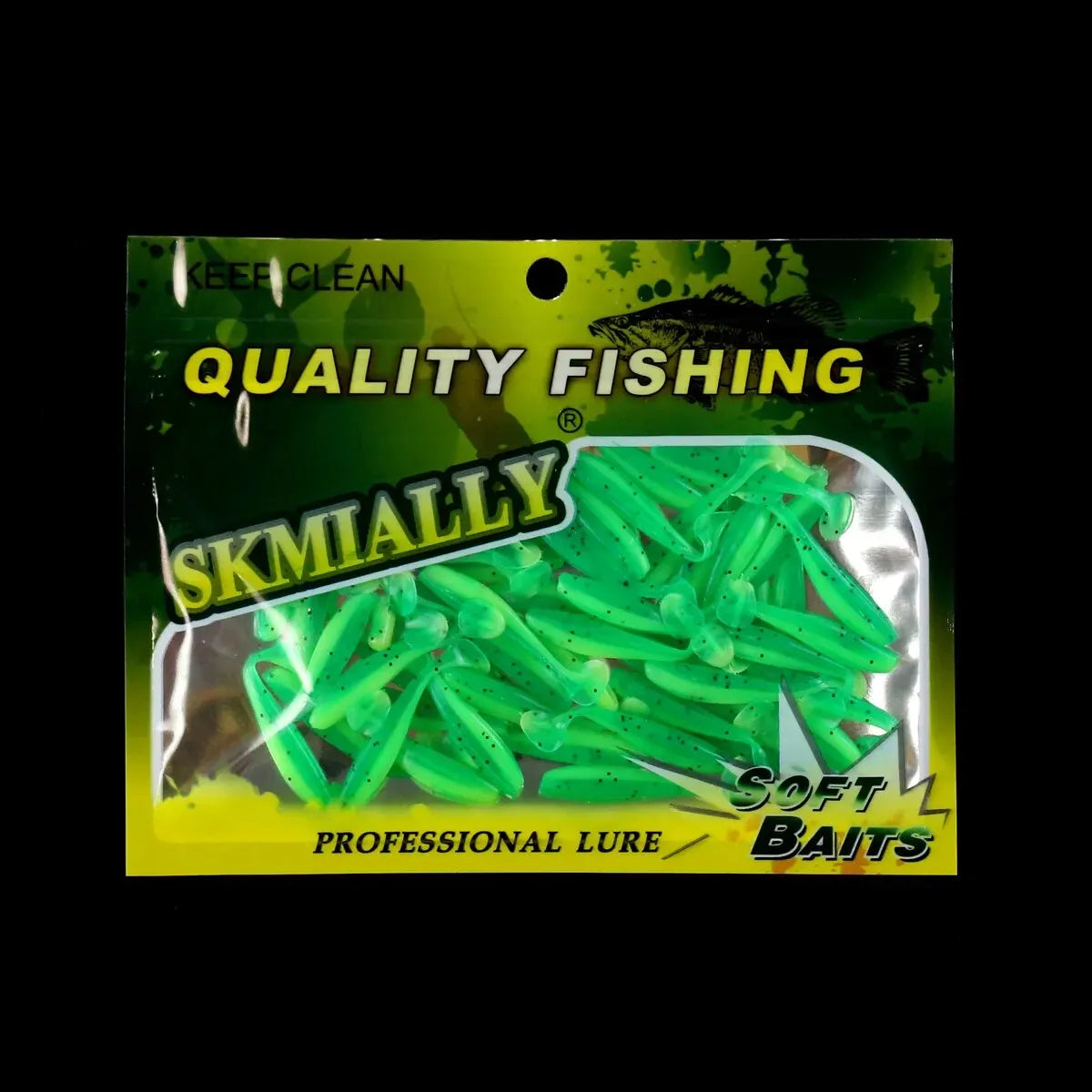 50pcs Mini Soft Fishing Lures