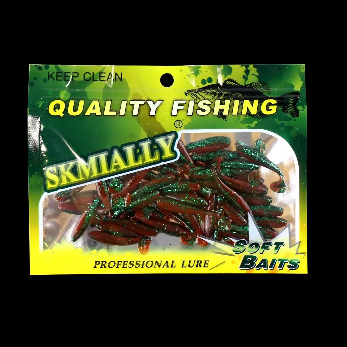 50pcs Mini Soft Fishing Lures