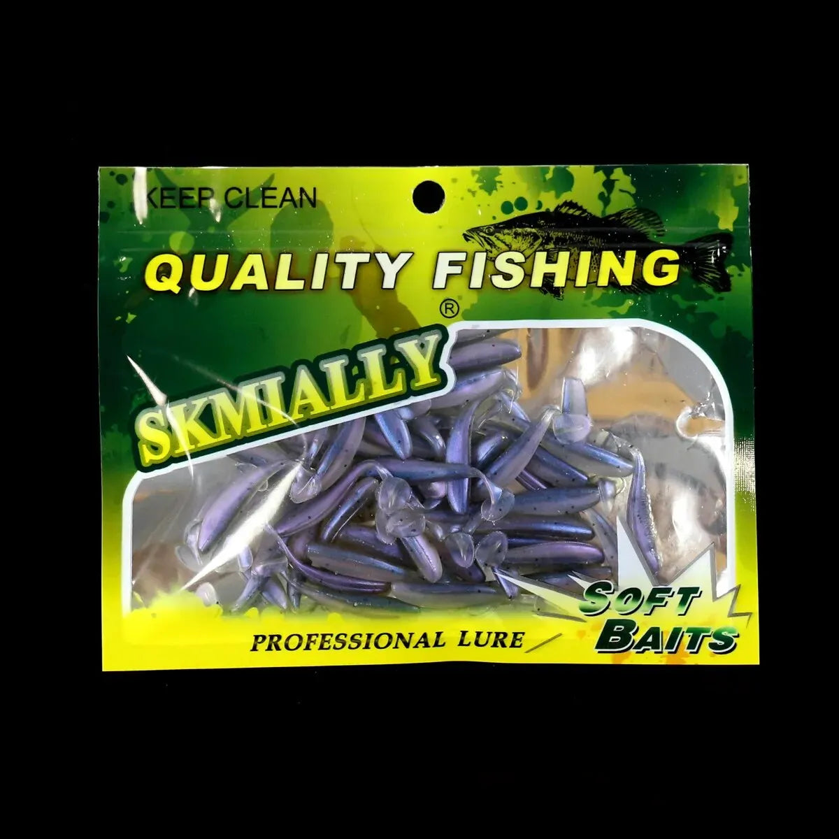 50pcs Mini Soft Fishing Lures