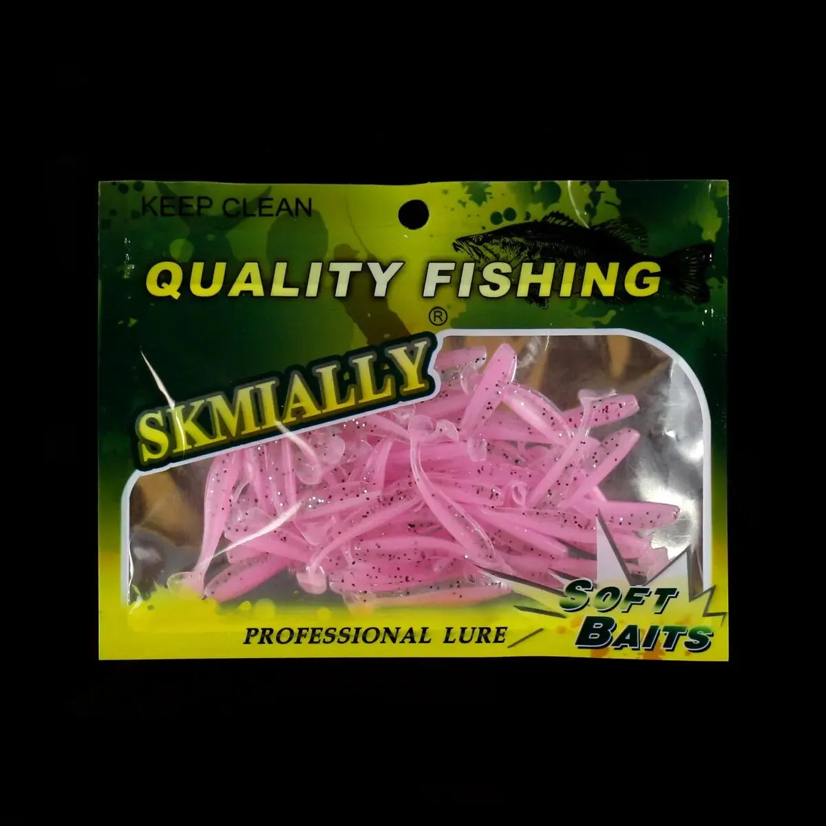 50pcs Mini Soft Fishing Lures