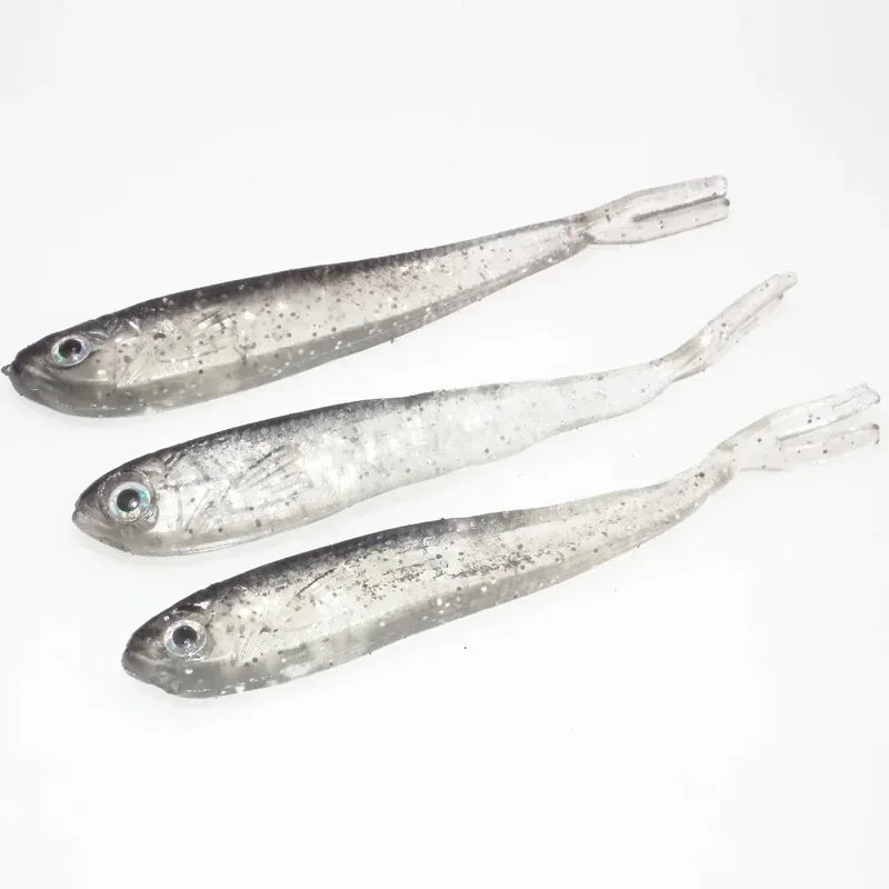 Soft Bait Fish Swimbait Fork Tail